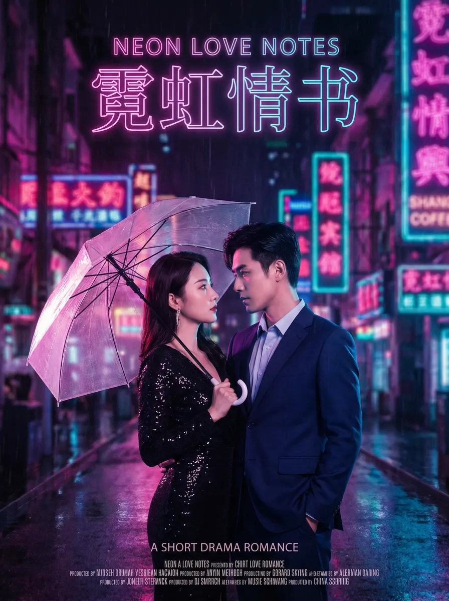 韩国伦理电影 热播都市爱情短剧 - 霓虹情书海报