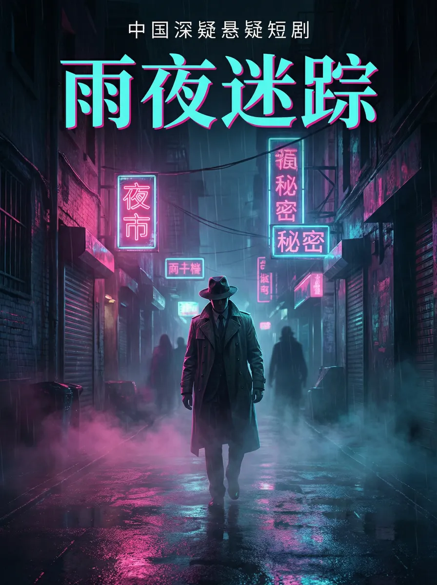韩国伦理电影 悬疑追踪短剧 - 雨夜迷踪海报